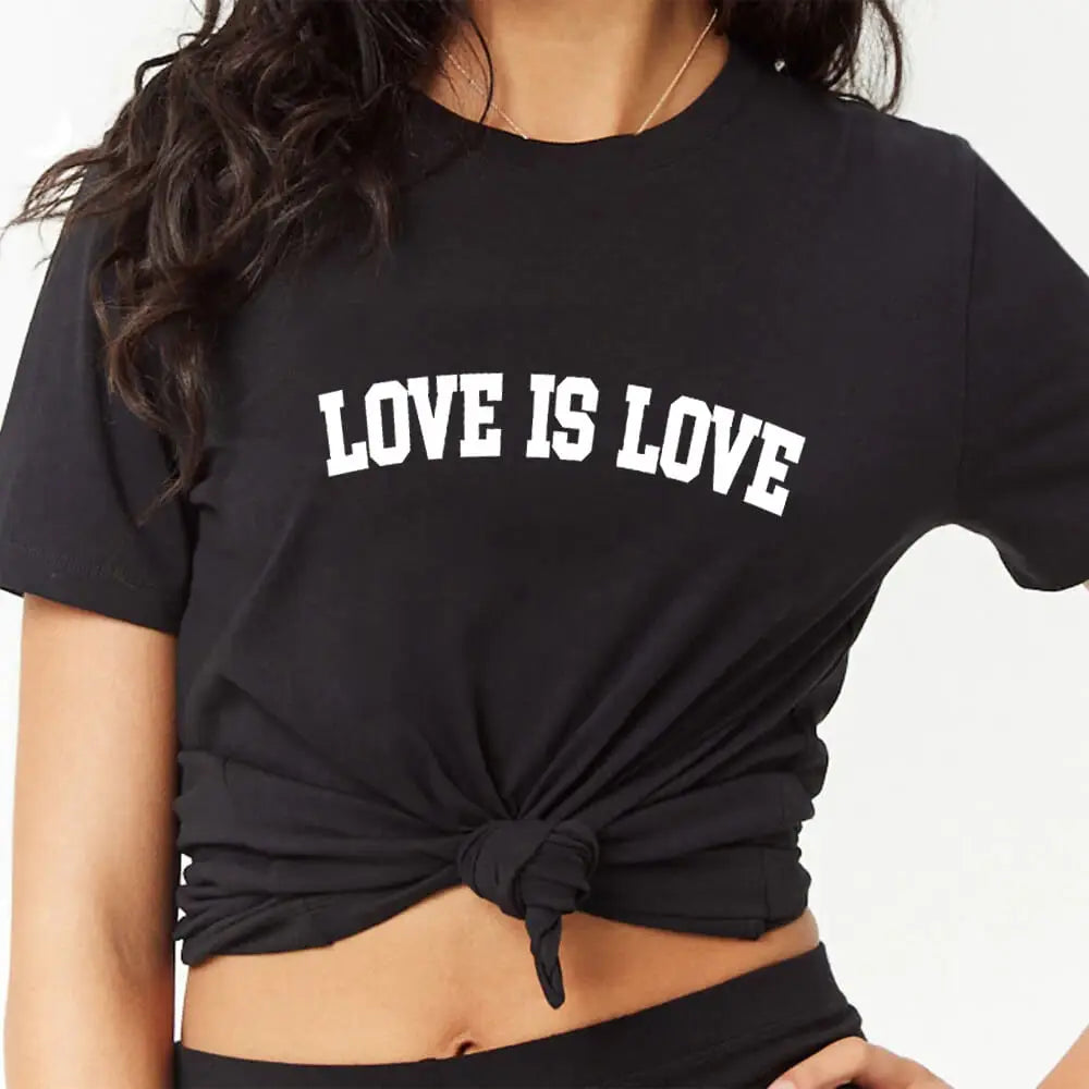 Love Is Love 100% Cotton Printed Unisex LGBT shirt