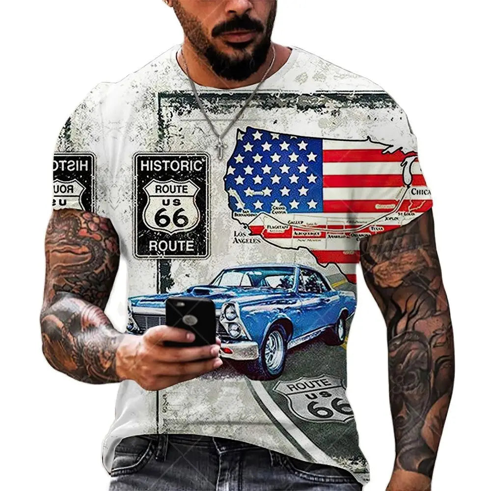 Fashion America Route 66 T-shirt