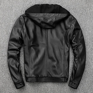 Free shipping,Plus size mens casual genuine leather jacket.soft thin sheepskin coat.young fashion leather outwear.quality