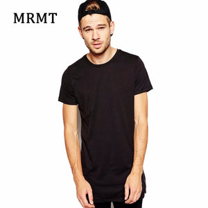 2023 MRMT Brand New Clothing Mens  Long T Shirt Hip Hop Extra Longline T-Shirt For Male Tshirt Zipper Man Leisure T Shirts