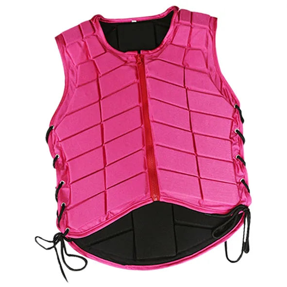 Safety Horse Riding Vest Equestrian Protective Gear Waistcoat for Children Youth Mens Womens