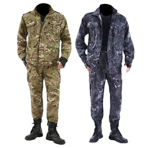Outdoor Sports Soft And Thin Overalls Camouflage Uniform