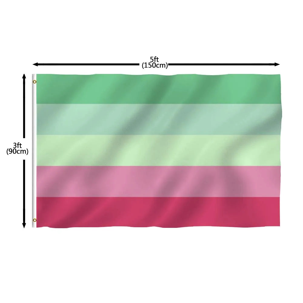 100% Polyester Pride Flag LBGT  Gay Rainbow Bisexual Lesbian Pansexual LGTB LGBTQ Asexual Trans Flags