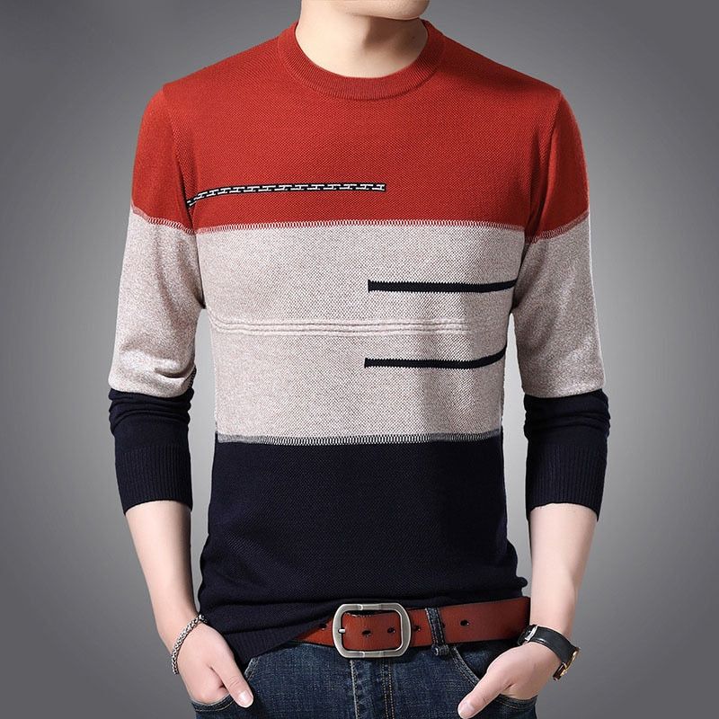Pullover Knitted Jersey Sweater